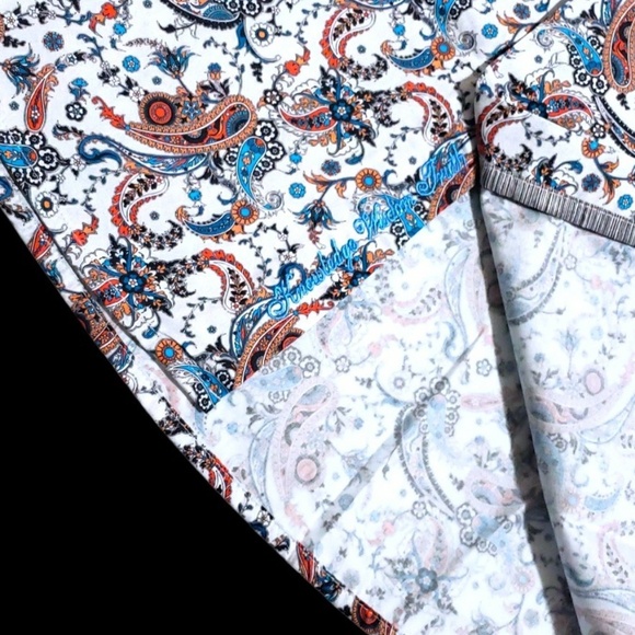 NEW Robert Graham Paisley Floral Colorful 3XL Multicolor Sport Shirt - Picture 9 of 12